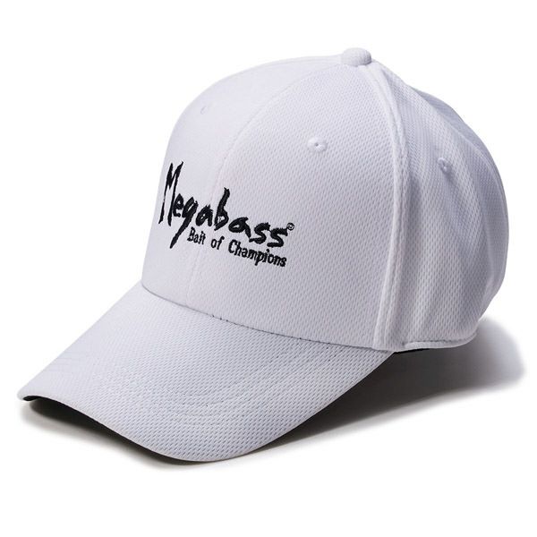 MEGABASS SUN VISOR ホワイト/ブラック | Megabass - メガバス