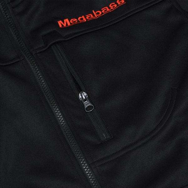 HYBRID HOODY BLACK | Megabass - メガバス オンラインショップ