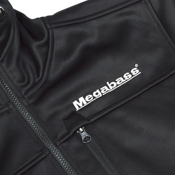 HYBRID HOODY BLACK 鬼手仏心 | Megabass - メガバス オンラインショップ