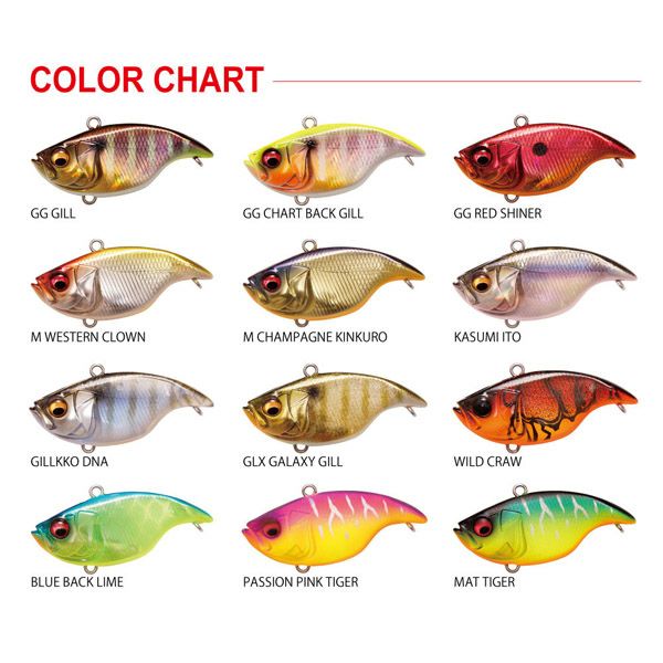 VIBRATION-X DYNA(SILENT) GG チャートバックギル | Megabass