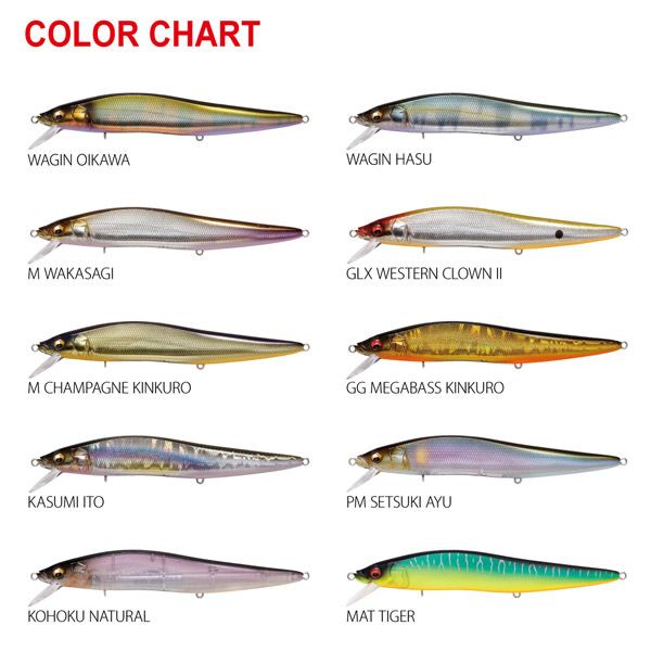 ONETEN MAX LBO コホクナチュラル | Megabass - メガバス オンライン