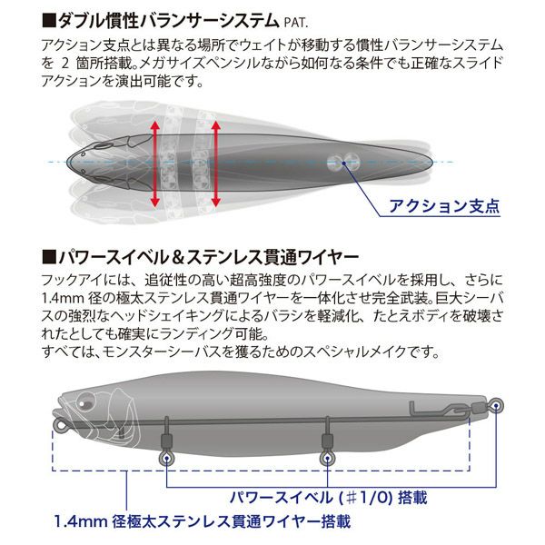 Megabass Megadog 3本セット　バラ売り不可 MEGADOG クラシックレッドヘッド | Megabass - メガバス オンライン