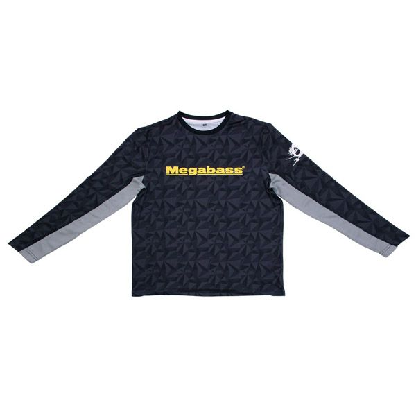 GAME LONG SLEEVE BLACK | Megabass - メガバス オンラインショップ