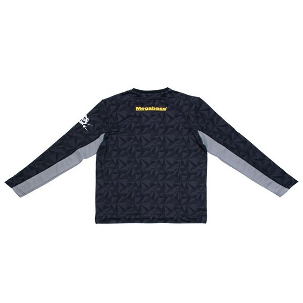 GAME LONG SLEEVE BLACK | Megabass - メガバス オンラインショップ