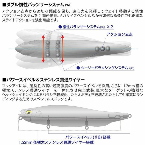 MEGADOG 180 GG ボラ | Megabass - メガバス オンラインショップ