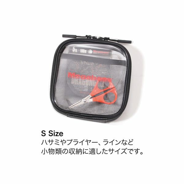 MEGABASS CLEAR POUCHⅡ (S) BLACK | Megabass - メガバス オンライン