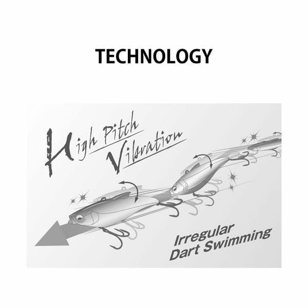 HADARA VIB GG ピンクバックコノシロ | Megabass - メガバス